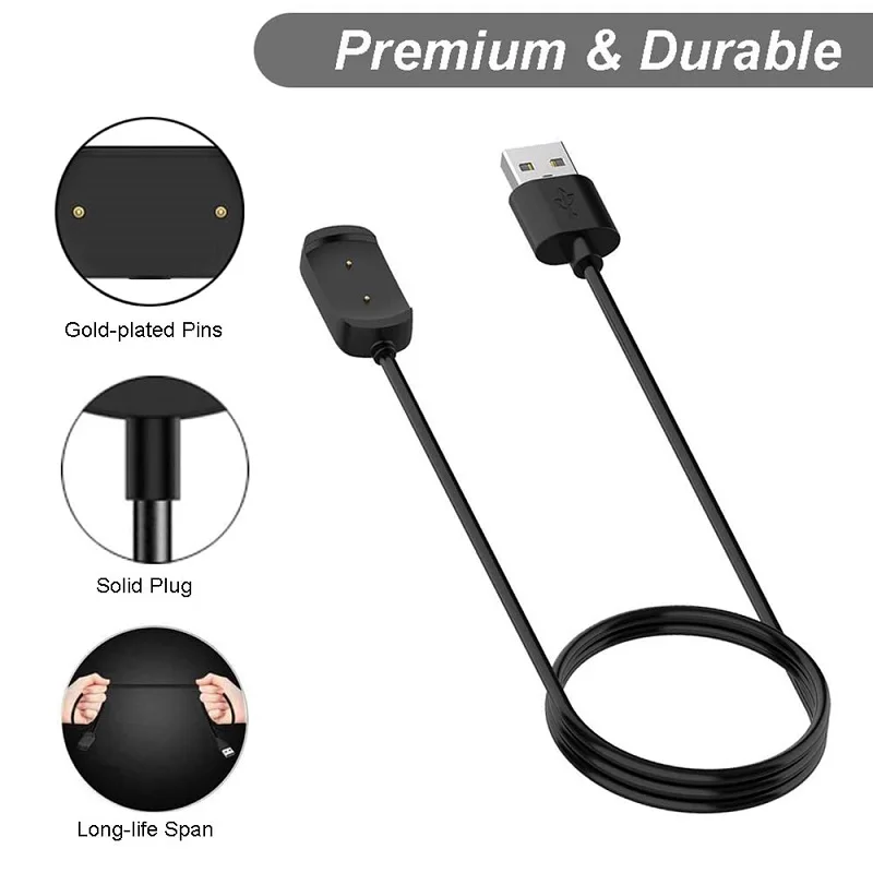 10PCS Smart Uhr Ladegerät Kabel für Amazfit T-Rex / GTR 42mm / GTR 47mm / GTS USB Magnetische Ladekabel Dock