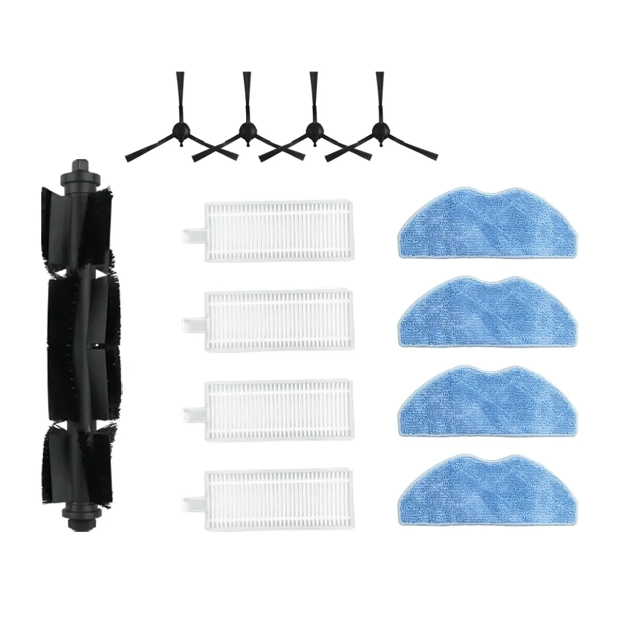 Cepillo lateral principal para Robot aspirador, filtro HEPA, almohadilla de fregona, piezas de repuesto, accesorios, elección R2 / R2 Plus