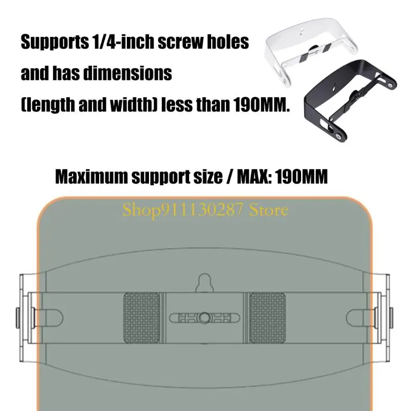 J1HC 360 حامل جهاز عرض معدني دوار حامل سطح المكتب جدار السقف تصاعد قوس