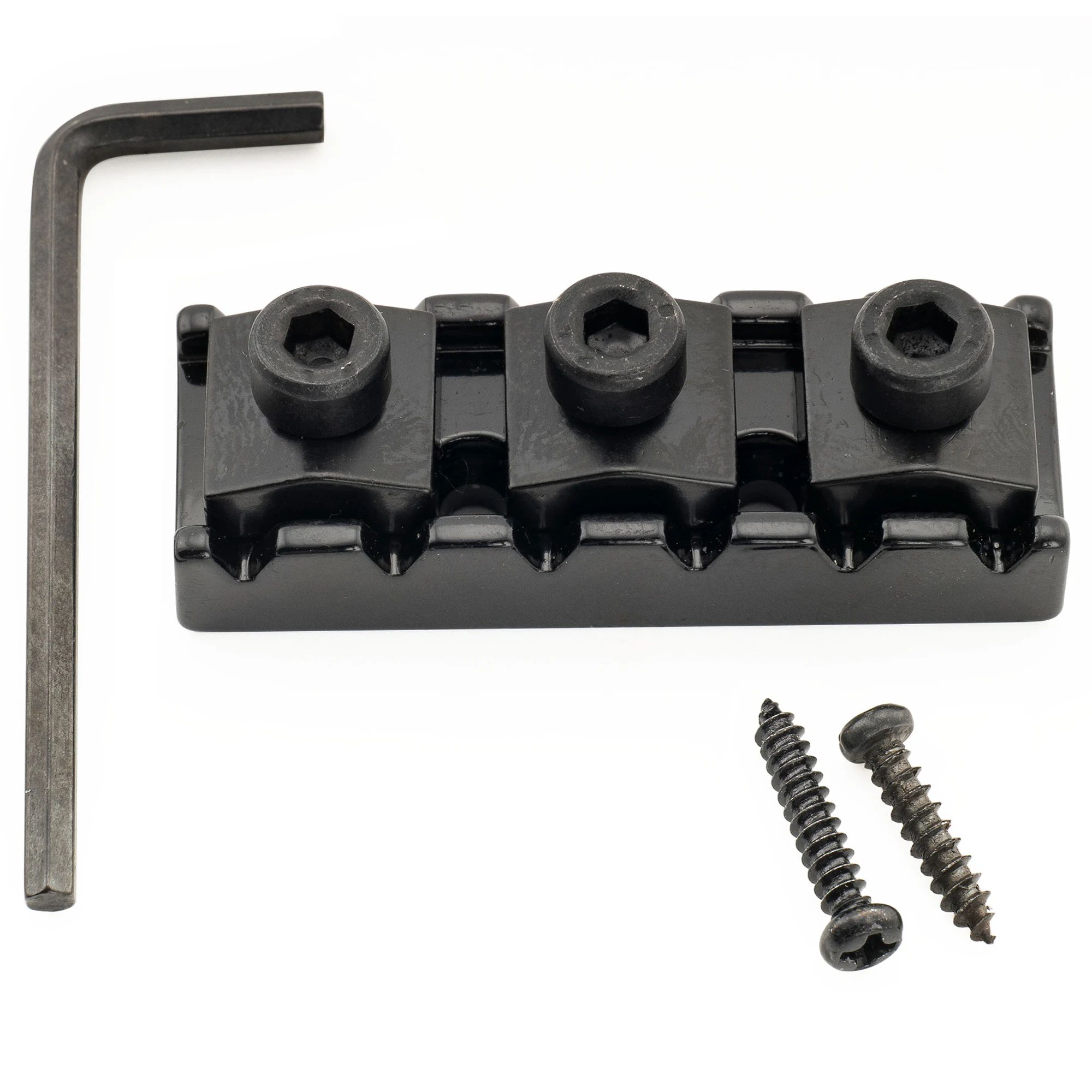 Musiclily Basic 43mm Electric Guitar String Locking Nut for Floyd Rose Tremolo Bridge