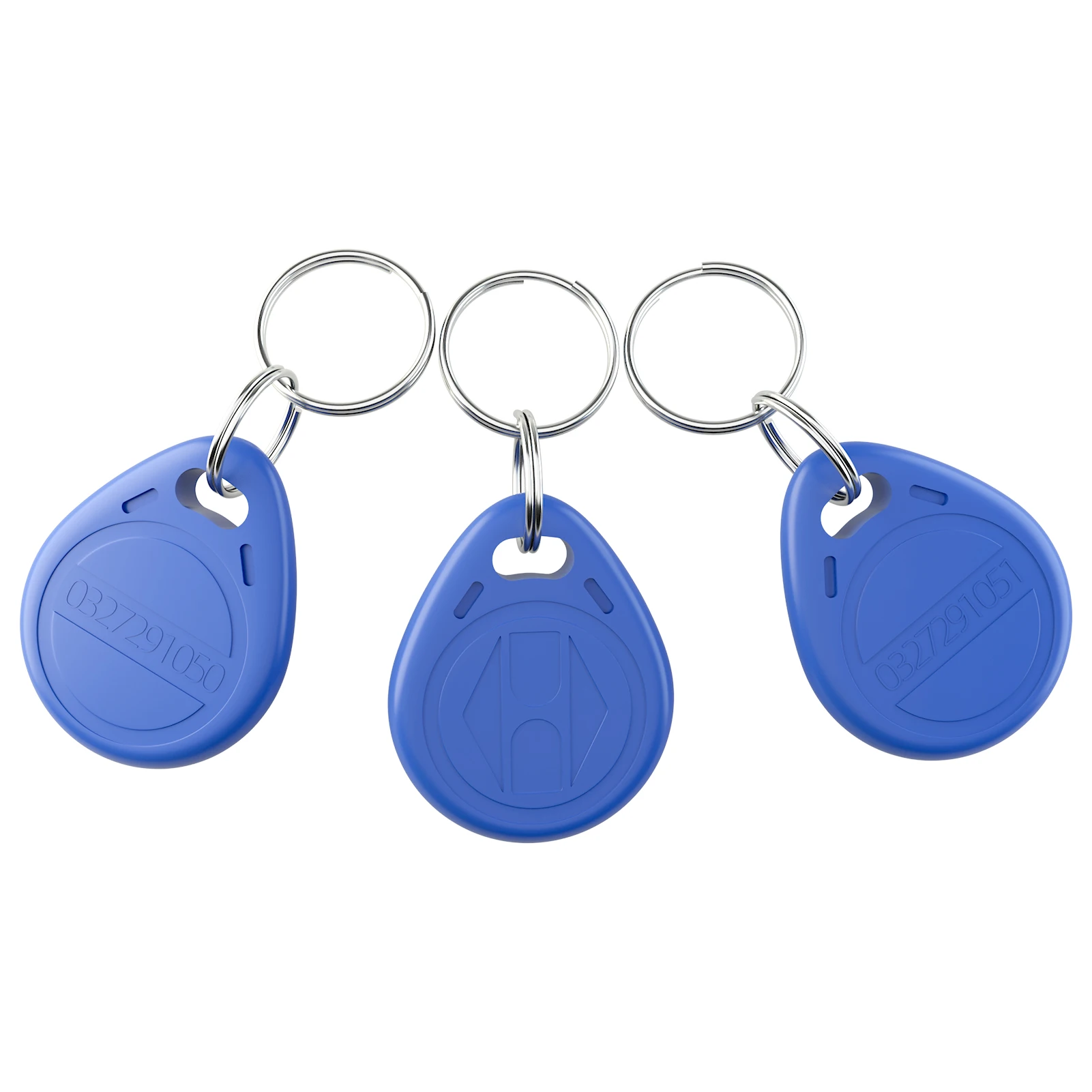 125KHz ID Access Keychain, Used for Access Control Systems Authorization, Not replicable, Non-Contact, TK4100/EM4100 RFID Card