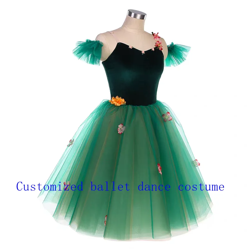 

Балетные платья 2025 года, шифоновые платья и танцевальные соревнования для женщин и девочек любого цвета.