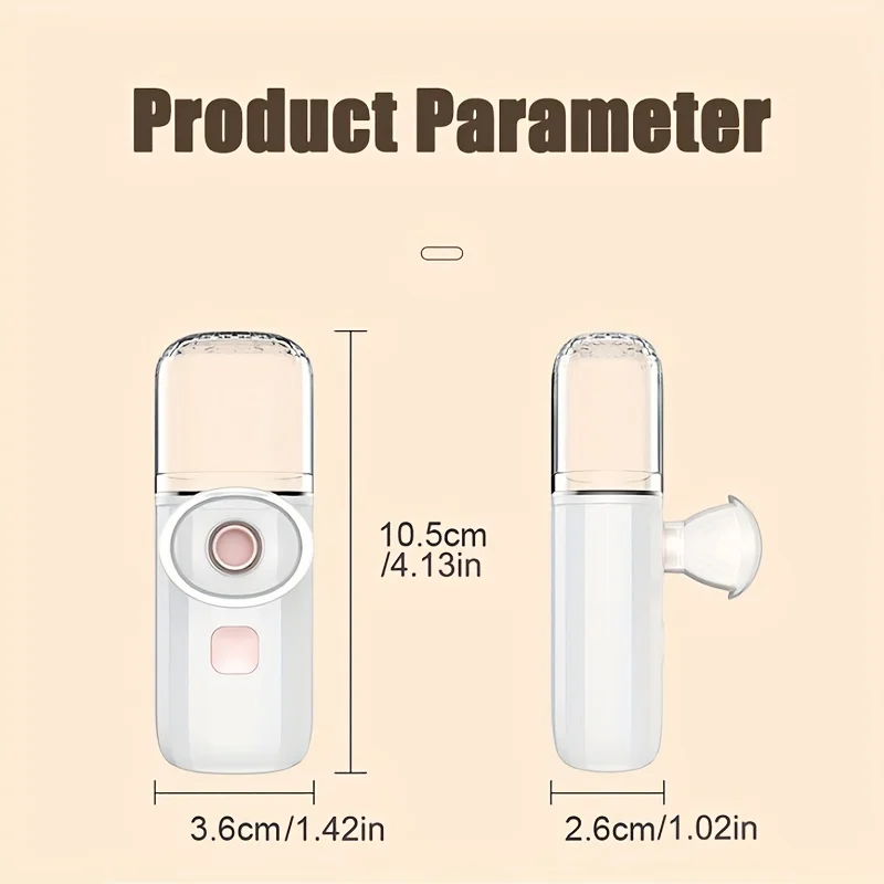 Picture 5: Nano Atomizing humidifier Eye Hydrating Instrument, Eye&Skin Spa Beauty Instrument, 3-in-1 Eye Massage Spray wetting