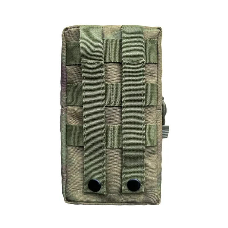 Outdoor Tactical Molle Waist Bag Oxford ATS-Camouflage Storage Fanny Pack for Hunting Backpack Tactical Vest Attachment