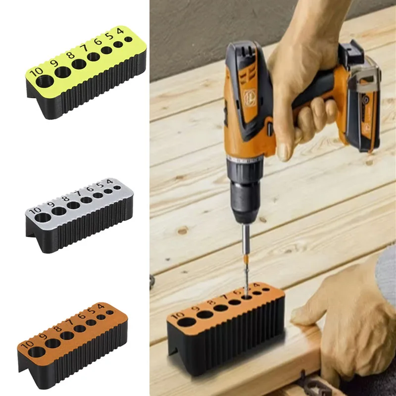 

1Pc Drill Guide For Straight Holes, Multifunctional Precision Jig Block, DIY Drilling Alignment Tool,Drilling Guide Locator Dril