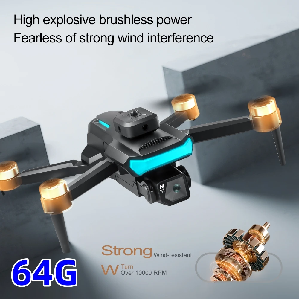 

New K MAX Drone Professional HD Dual Cameras Screen Remote 5G WIFI Brushless Motor Obstacle Avoidance Foldable Quadcopter