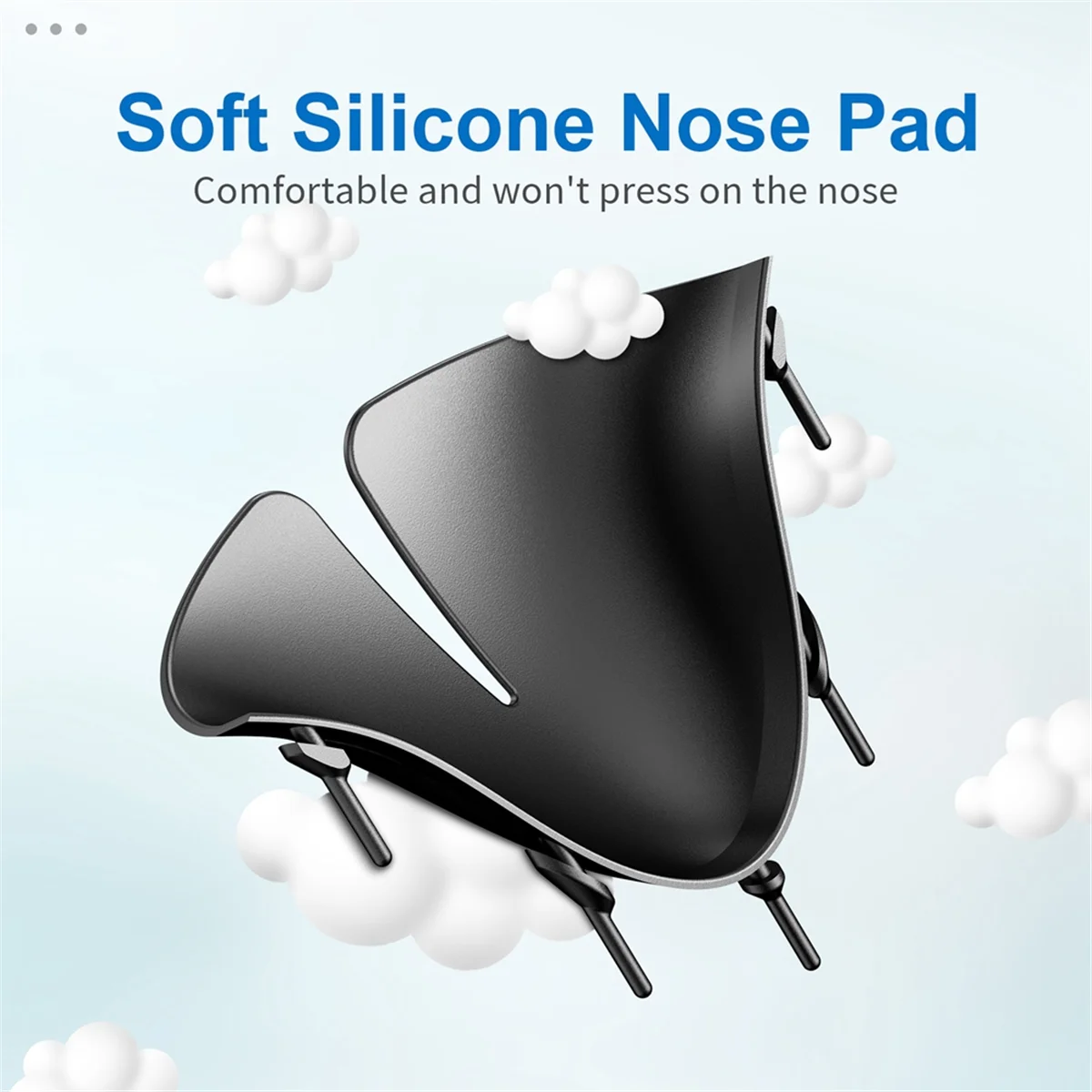 

ДЕТЬ! Чехол для лица с интерфейсом для аксессуаров Meta/3S, комфортная подушка для лица из искусственной кожи и хлопка из ледяного шелка