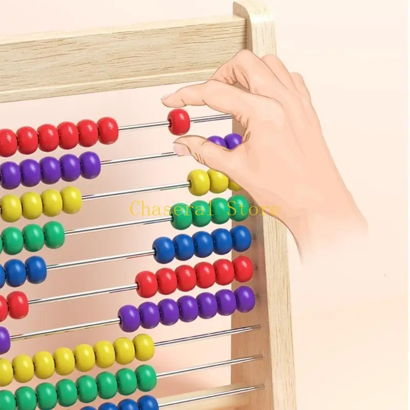 E7CE 어린이 번호 학습 ABACUS 장난감 번호 뇌 개발 장난감 계산
