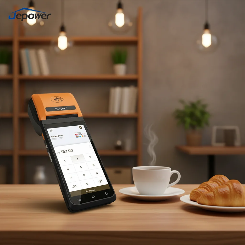 All-in-One Android POS Terminal Handheld 58mm NFC Barcode Scanner with Bluetooth & USB Connectivity 5MP Camera 3GB RAM
