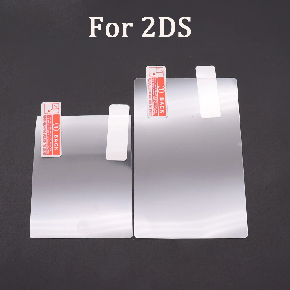 Top Bottom HD Clear Protective Film For DS Lite NDS for 2DS New 3DS XL LCD Screen Protector