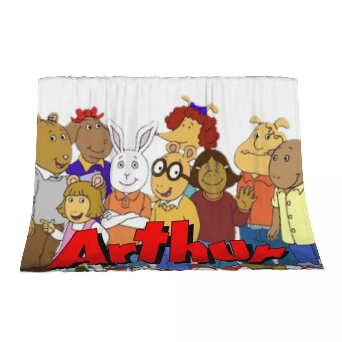 

Arthur and friends Throw Blanket Shaggy Stuffeds Polar Blankets