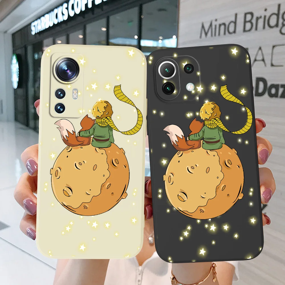 Case For xiaomi Mi 11 Lite 4G 5G NE 11i 11 ULTRA 11T Pro POCO F3 Phone Cover Soft Silicon little prince my