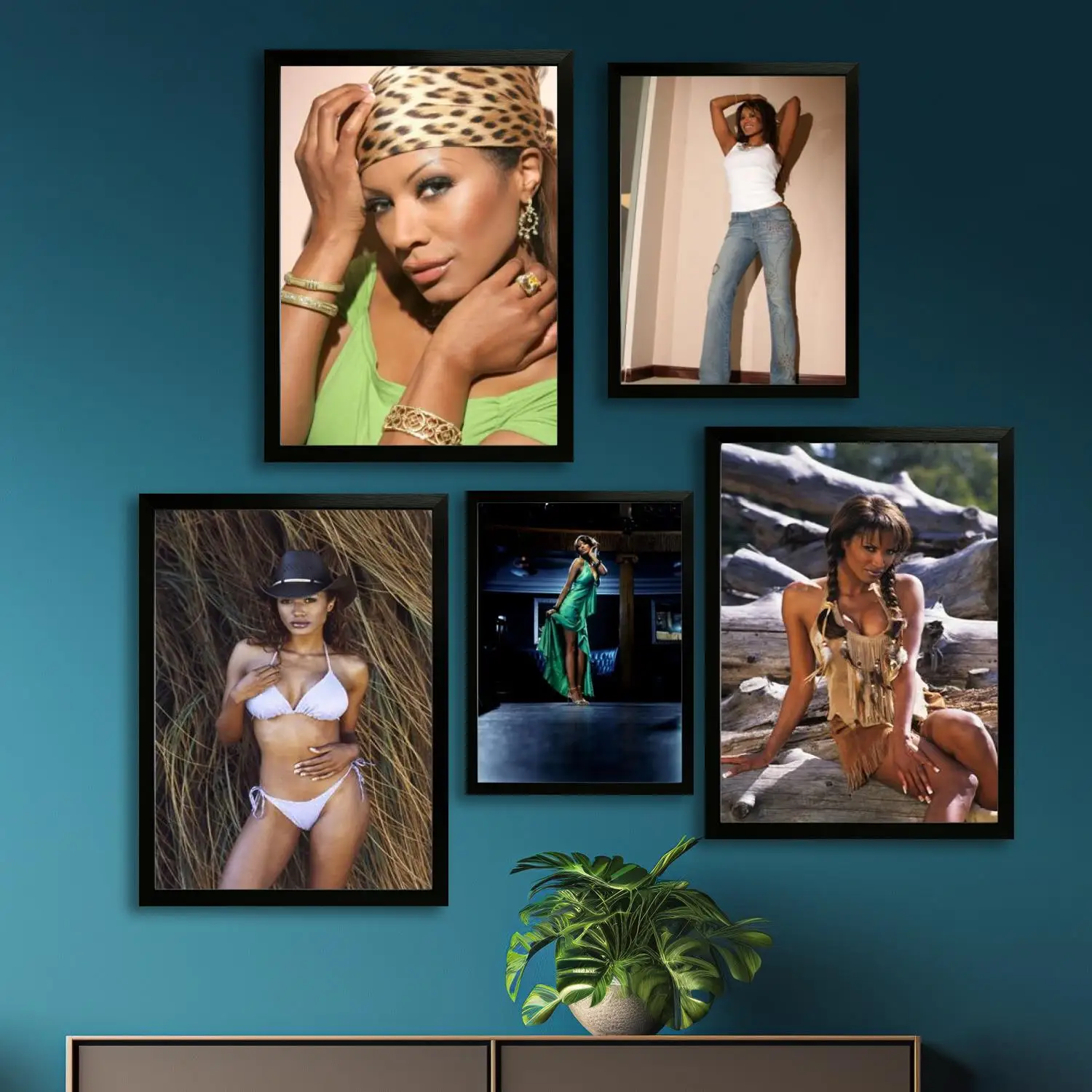 Traci Bingham Canvas Art Poster and Wall Art, Picture Print, Modern Family Bedroom Decor,Decorative painting