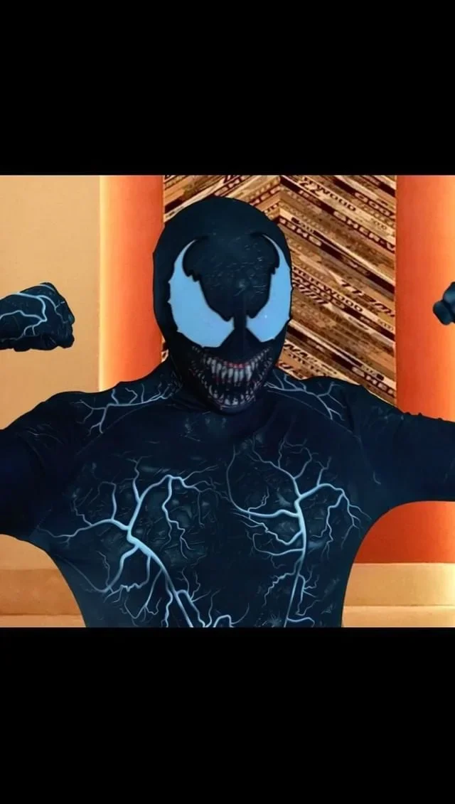 Mono de Cosplay de Venom Symbiote Spider para adultos y niños, traje de segunda piel Zentai para Halloween, mono de fiesta para hombres, nuevo