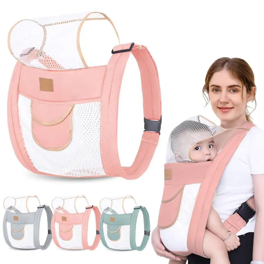 Tragbare Baby Sling Wrap liefert atmungsaktive Mesh Belüftung Kleinkind Hosenträger arbeits sparende Freis prec heinrich tung Baby trage Baby