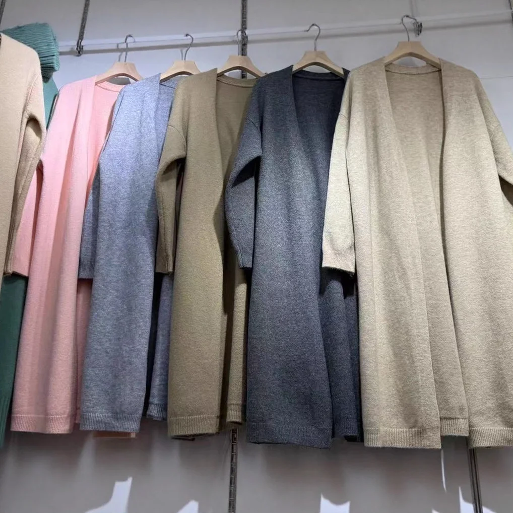 

Кардиганы средней длины для женщин в стиле шоу-жоу, осенние, праздничные, свободного кроя, с эффектом выгоревшей ткани, простые, приталенные, с воротником-стойкой, винтажные, асимметричные, с рукавами-лепестками, на каждый день