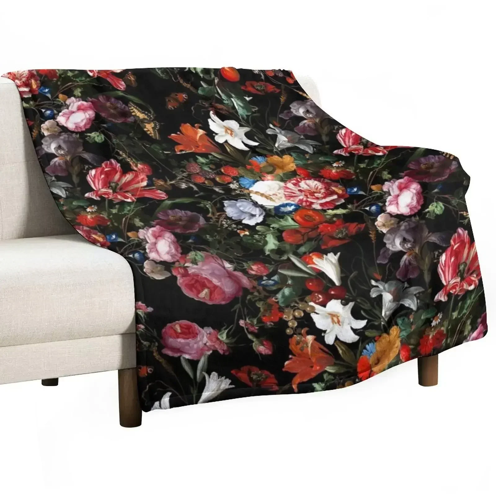 

Dark Garden IV Throw Blanket For Decorative Sofa Sofas Baby Blankets