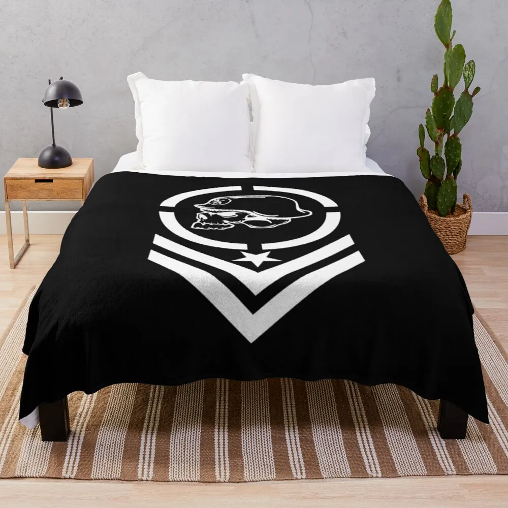 Metal Mulisha Throw Blanket fluffy blanket blankets sofas of knitted decoration