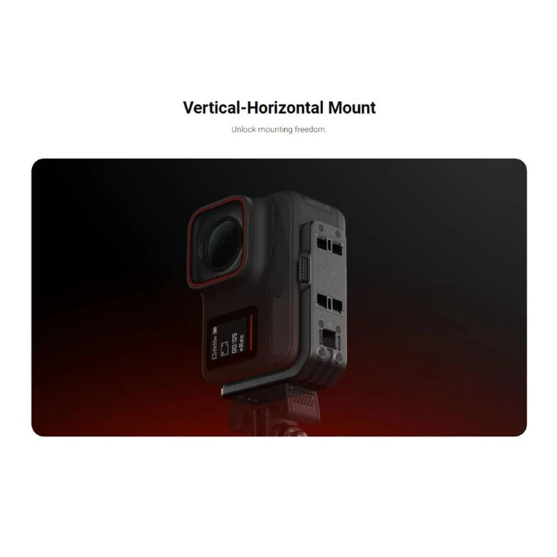 Vertical-Suporte Horizontal, Acessórios para Insta360 Ace Pro e Ace