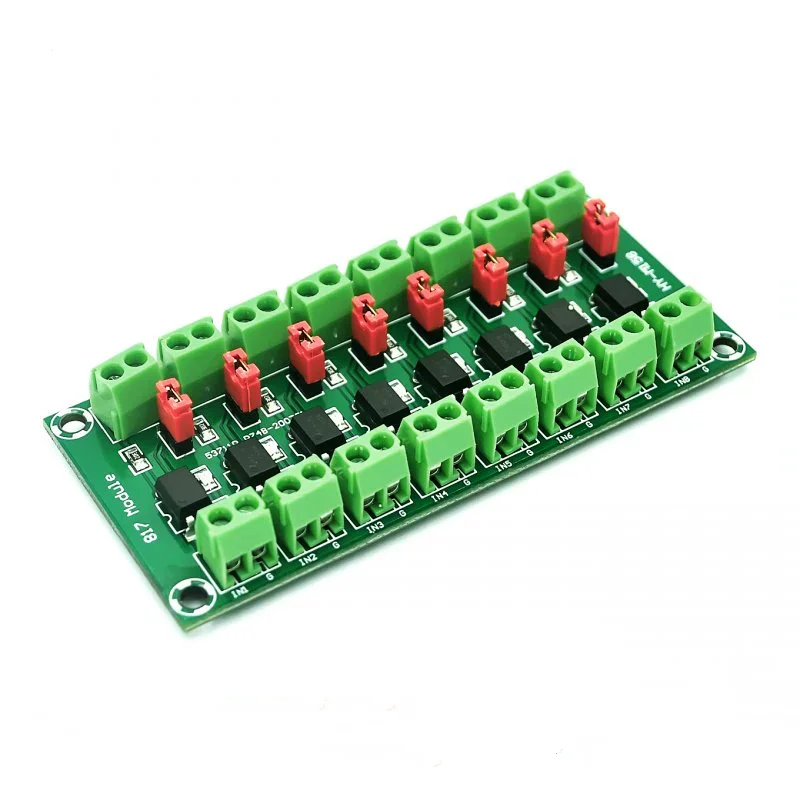 PC817 4 Channel Optocoupler Isolation Board Voltage Converter Adapter Module 3.6-30V Driver Photoelectric Isolated Module PC 817