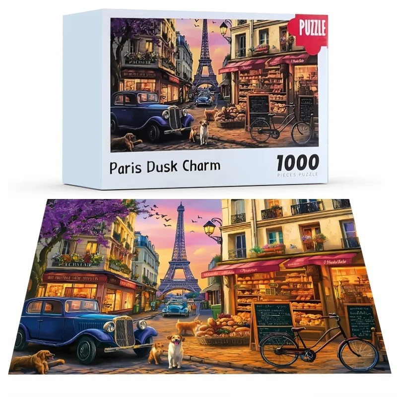 لغز من مستوى الجحيم |   ديكور فني سميك، بدون إطار، تحدي كبير لعشاق الحرف اليدوية، مثالي للعطلات وأعياد الميلاد