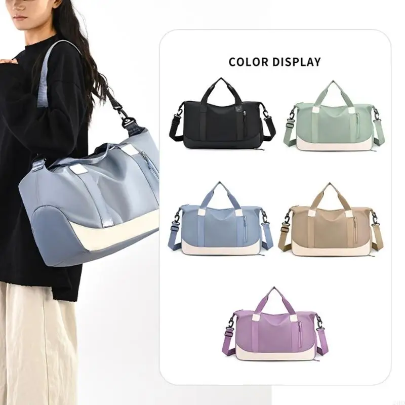 

Spacious 40L Gym Bag Sports Bag With Comfortable Handle And Adjustable Shoulder Strap For Men And Women 24BD