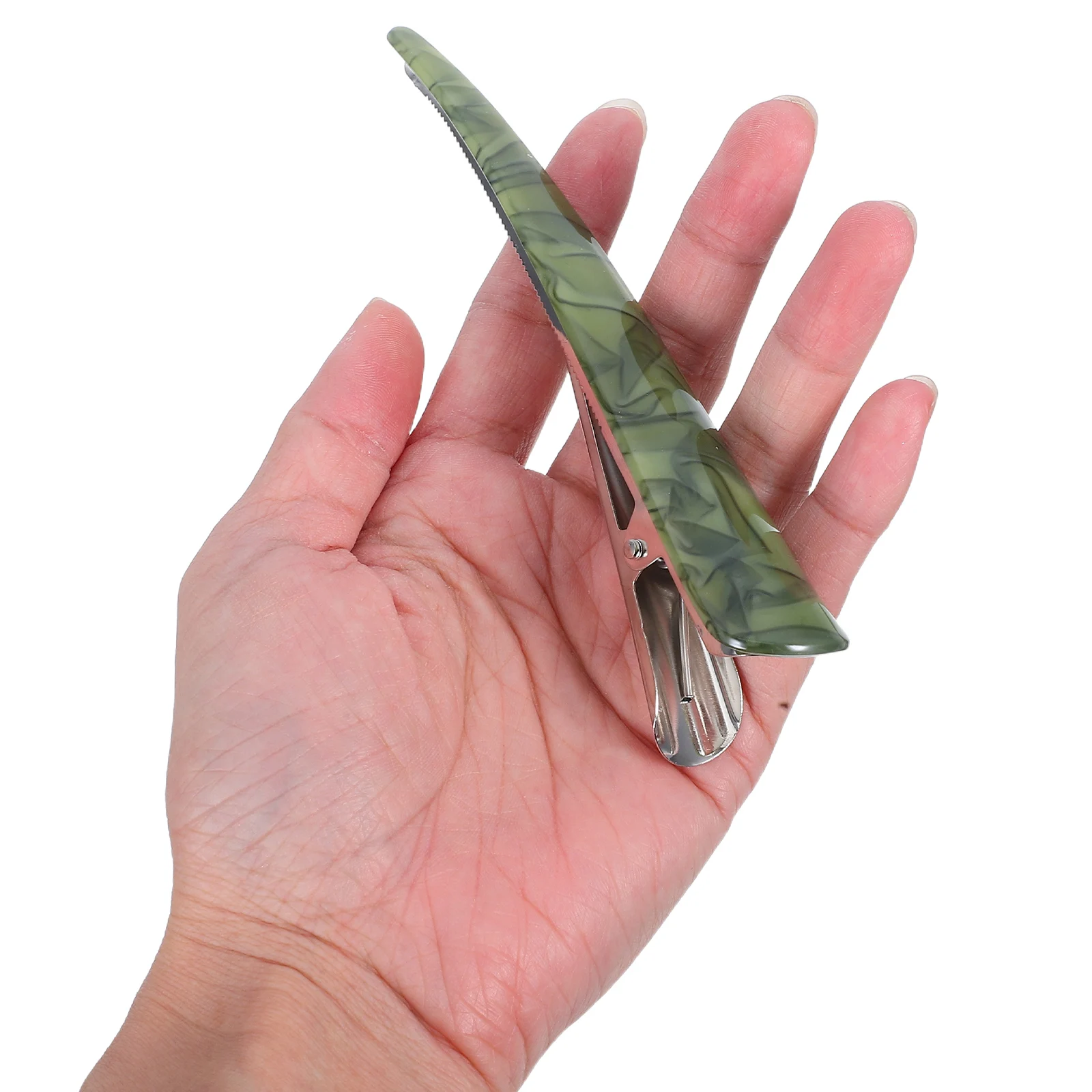 

6 шт. весенние заколки для волос с коровьим рогом, заколка для девочек, стильные аксессуары, свадебная вечеринка, повседневное использование, прочные, красивые узоры для волос