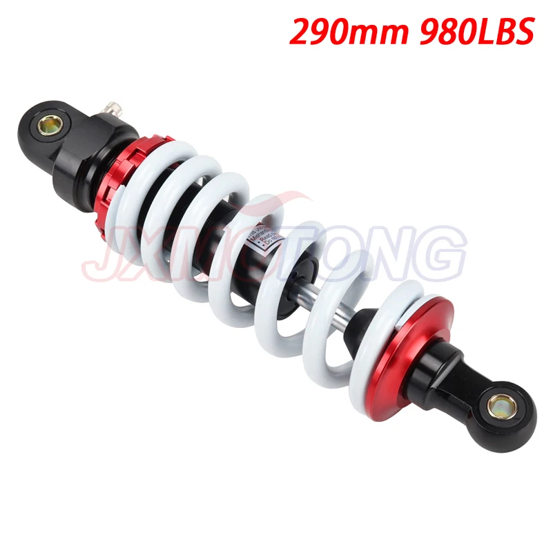 Universal 290MM Motorcycle Rear Suspension Rebound Damping Shock Absorbers Modified Fork/Round Interface Rear shock