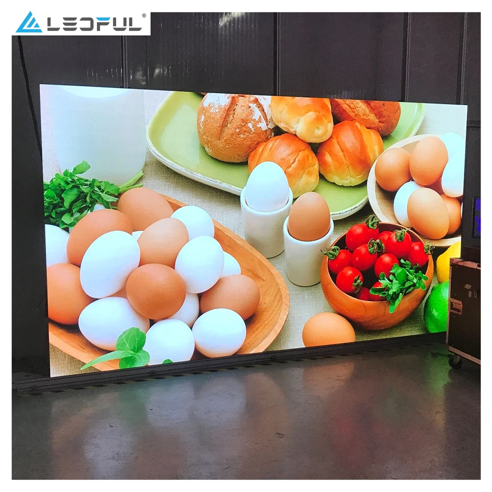 Pequeno passo de pixel led p1.56 p2 p3 display 4k hd tela de tv led interna de alta resolução parede de vídeo telas led smd