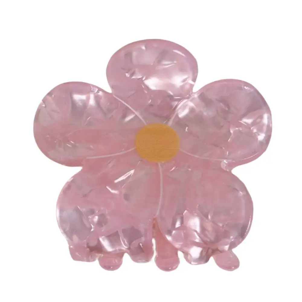 Cute Rabbit Flower Hair Claw Little Yellow Chicken Carrot Acetate Shark Clip Acetic Acid Grab Clip Small Hair Clip party