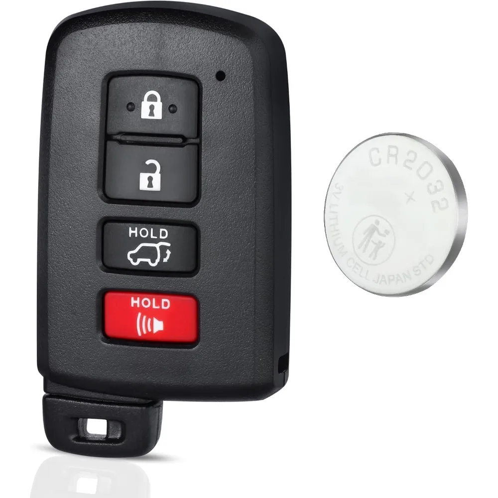 

Smart Remote Key Fob Replacement for Toyota Highlander 2014-2019 Keyless Entry 4 Buttons