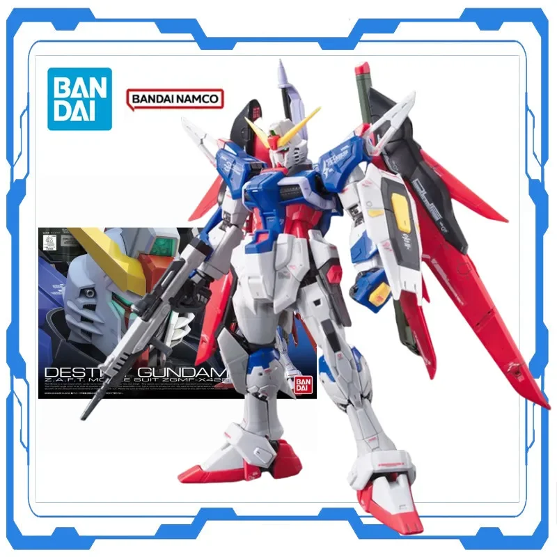 

Bandai Genuine Gundam Anime Model RG 1/144 Seed Destiny Gundam ZGMF-X42S Action Figure Assembled Model Toy Block Collection