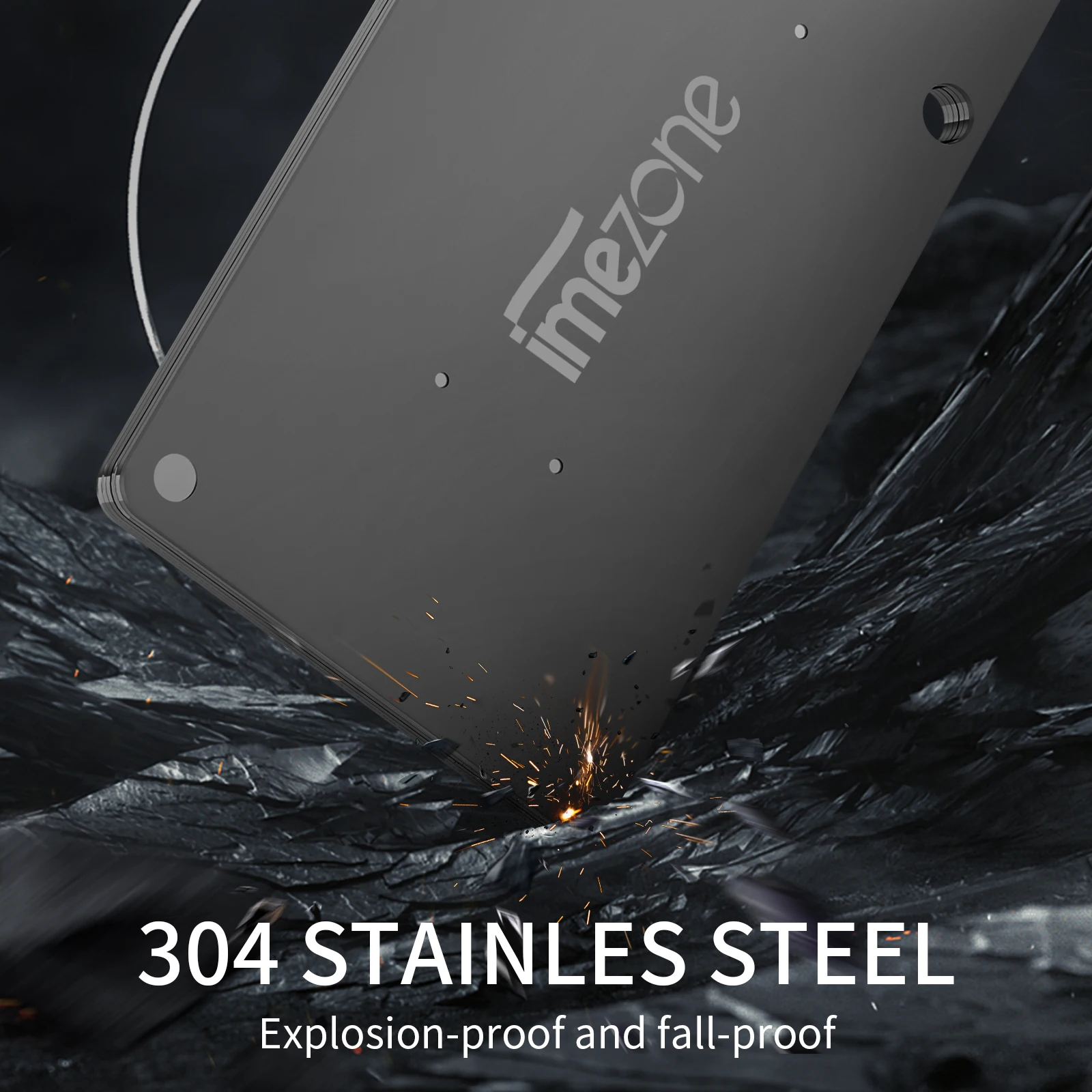 عبارة بذور تذكارية احتياطية معدنية - مجموعة تخزين عبارة استرداد المحفظة المشفرة من الفولاذ المقاوم للصدأ، محفظة باردة احتياطية Mnemonic Pro