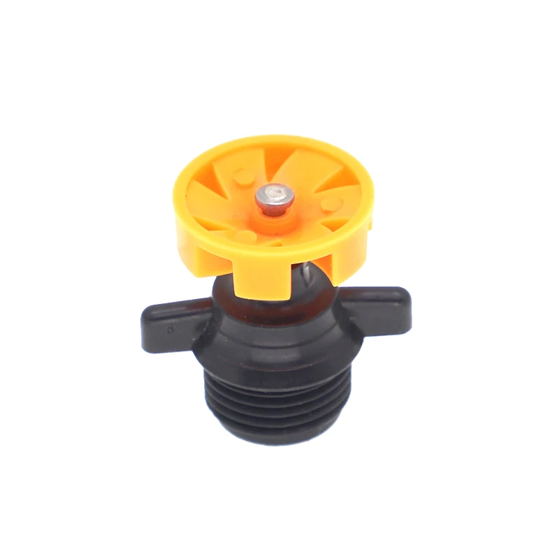 Garden Lawn Irrigation 1/2 Inch Male Thread Automatic Rotating Sprinkler 360 Degree Rotating Irrigation Nozzle Turning Sprinkler