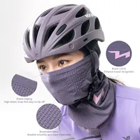 ROCKBROS TVI Women Cycling Scarf Windproof Breathable Elasticity Bicycle Scarf Suitable for Cycling Commuting Style Facial Mask