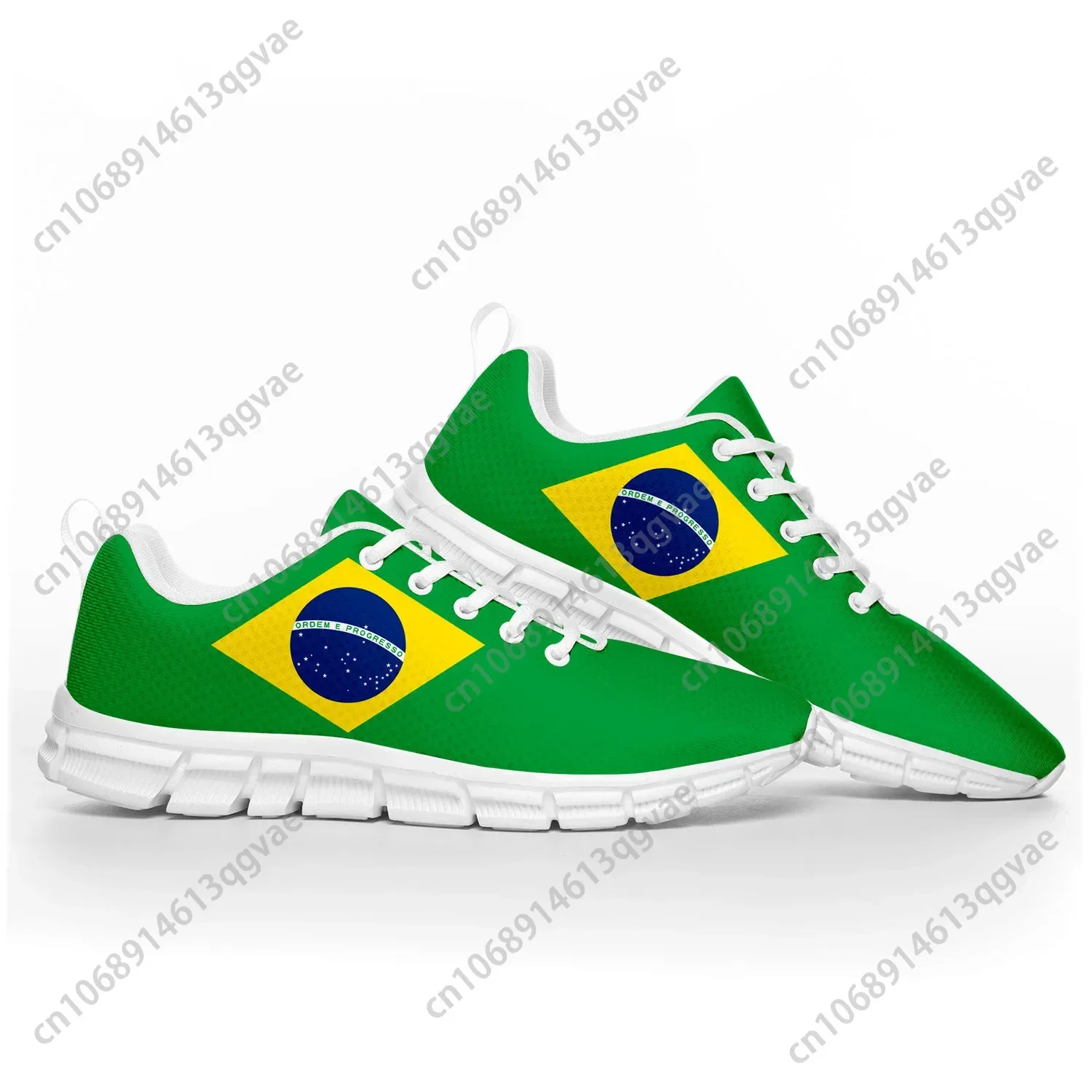 

Brazilian Flag Sports Shoes Mens Womens Teenager Kids Children Sneakers Brazil Soccer Football Casual Custom Couple Shoes