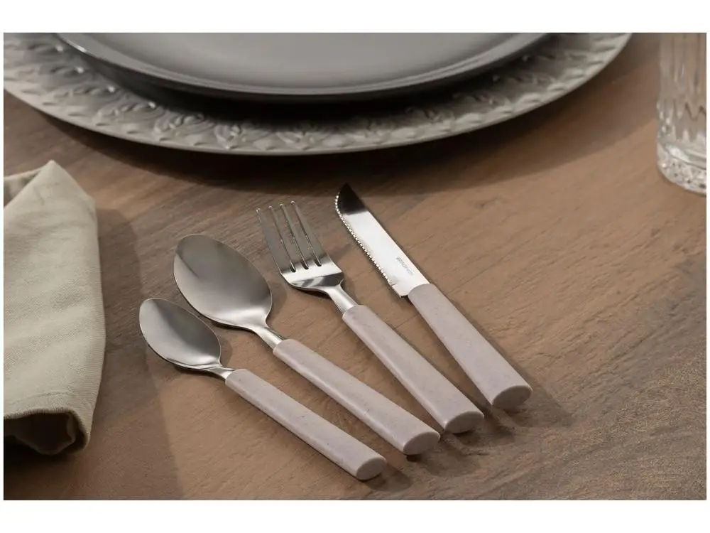 Faqueiro Brinox Inox 20 Peças Veneza