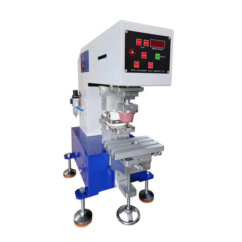 

Semi-Automatic Tabletop Pad Printing Machine Single Color Sealed Ink Cup for Manufacturing Plants