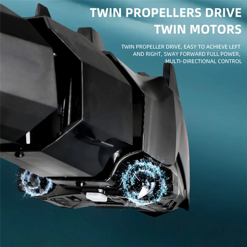 YSUN-Kid Gift 2.4G draadloze afstandsbediening mechanische slang elektrisch opladen waterboot simulatie slang schip waterboot