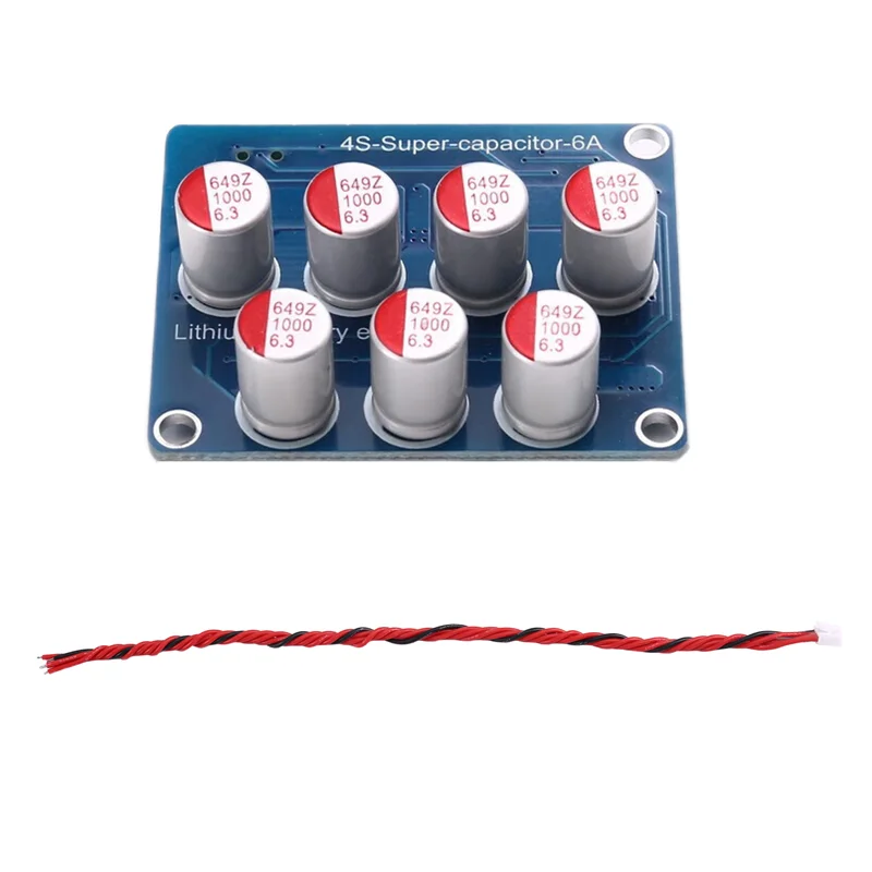 ABFI For 4S 6A Lifepo4 Li- Lithium Battery Active Equalizer Balancer Energy Transfer Board For 4 Strings 12V