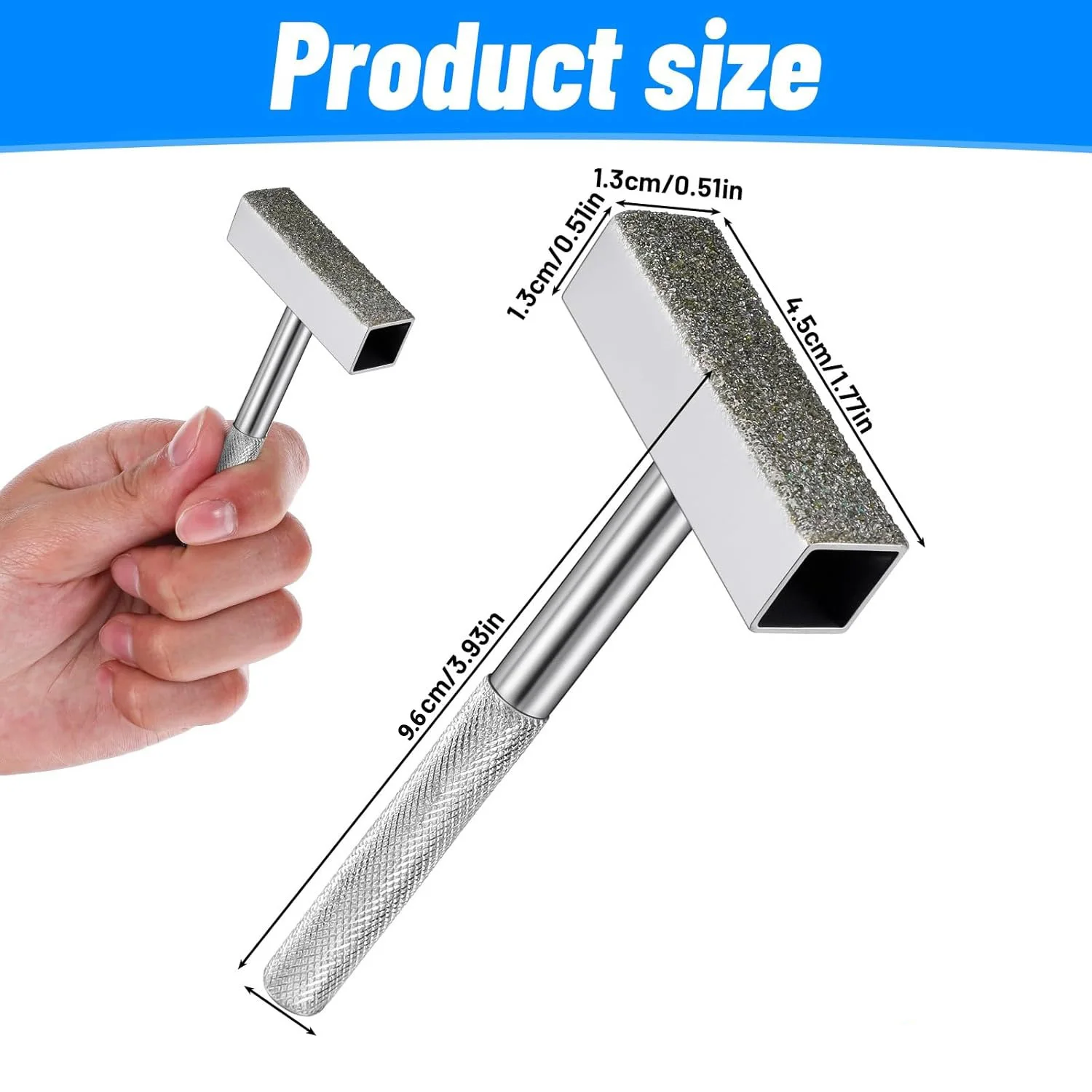 45mm Grinding Wheel Dresser Diamond Sharpening Stone Abrasive Tool Bench Grinder Dressing Tool for Truing Grinding Deburring
