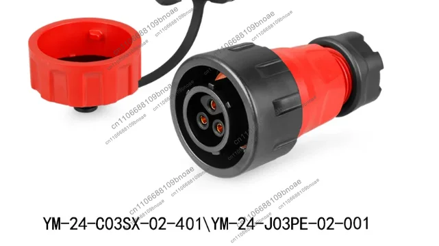 Accessories: ym24 aviation plug 3-core power supply 45a connector room outdoor cable ip68 connector