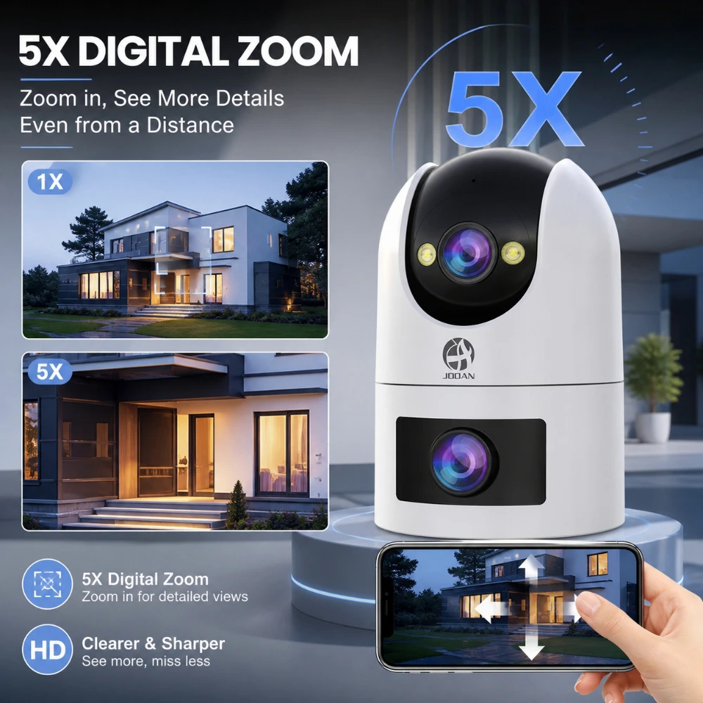Jooan 4K 8MP Dual Lens Dual Sc - Smart Home Battery Camera Ezviz 评论和价格