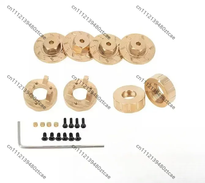 1/18 1/24 RC Crawler Copper Counterweight Steering Component Mini Off‑Road Model Car Upgrade Replacement Spare Parts