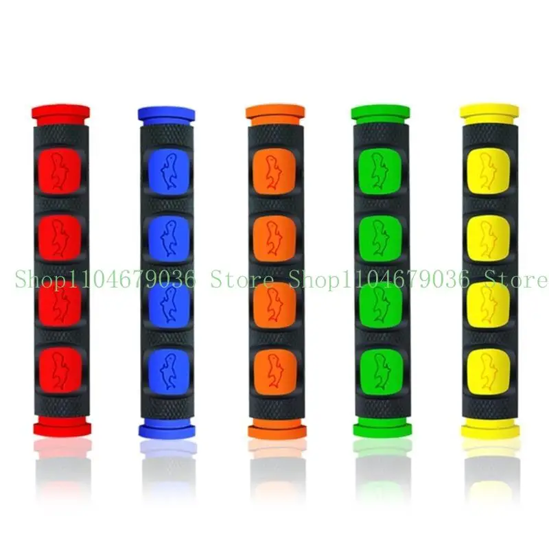 652f weiche Anti-Rutsch-Bremsgrenze-Griffe Silikonhülle Motorradfahrradschutz