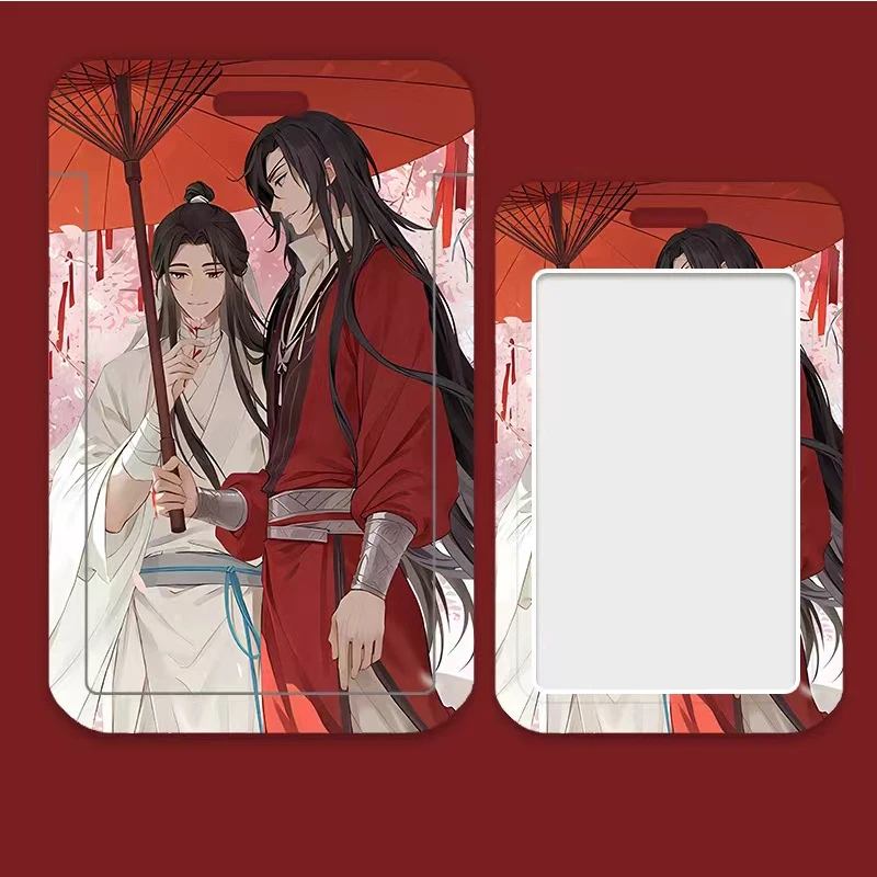 Tian Guan Ci Fu Xie Lian Hua Cheng ID Card Holders Business Credit Card Holder Heaven Official\'s Blessing plastic Card Case gift