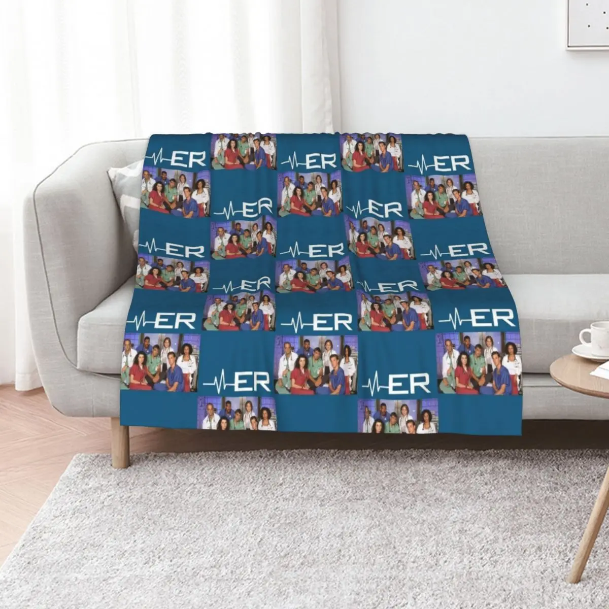 ER Tv Show Throw Blanket Soft Beds Comforter Hair sofa bed Sofa Quilt manga Blankets