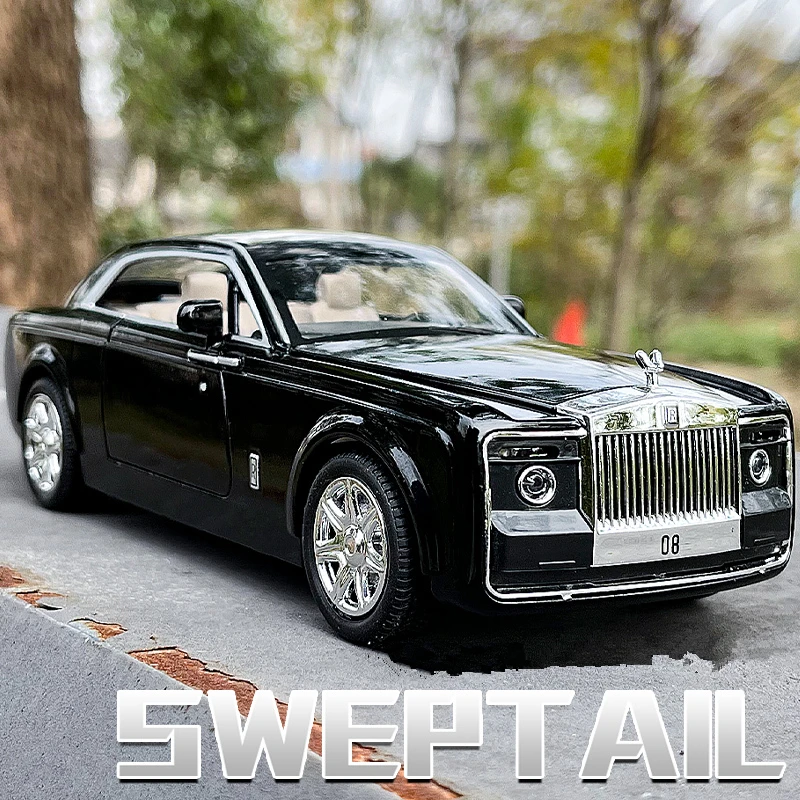 1:24 Rolls Royces Sweptail Alloy Luxury Car Model Diecast & Toy Vehicles Metal Toy Car Model Collection Simulation Children Gift