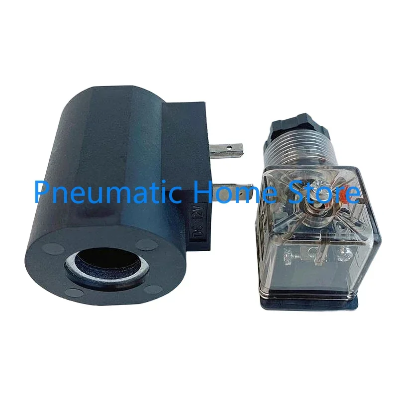 Cartridge Valve Hydraulic Solenoid Valve Coil Inner Diameter 16mm Height 50mm AC220V DC24V
