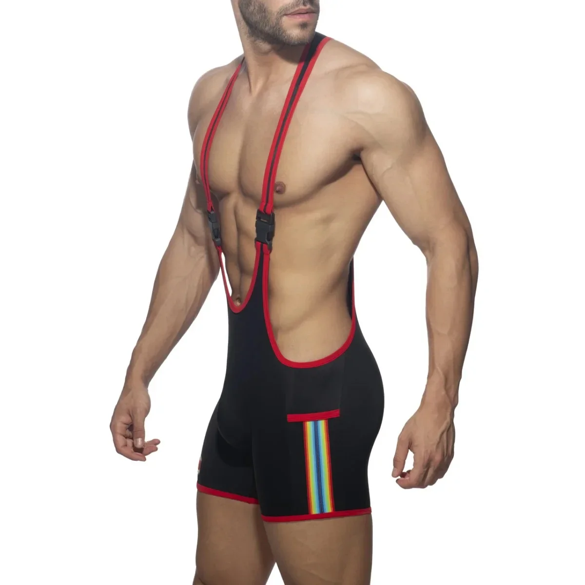 Sexy Wrestle Singlet Men Shorts Bodywear Bodysuit Sexy Undershirt Lingerie Buckle Singlet Leotards Underwear Man Workout Clothes